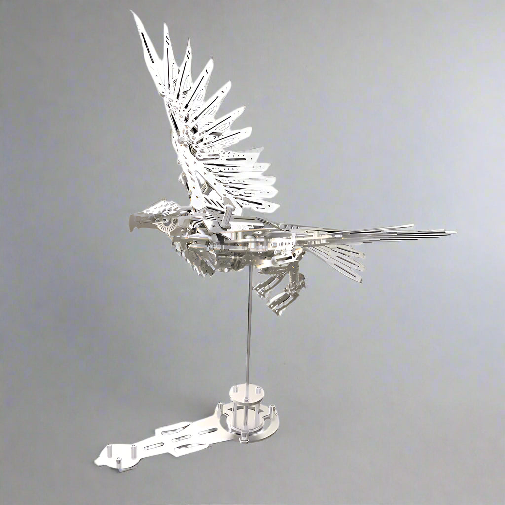 Puzzloria | Majestic 3D Metal Mechanical Eagle Model Kit
