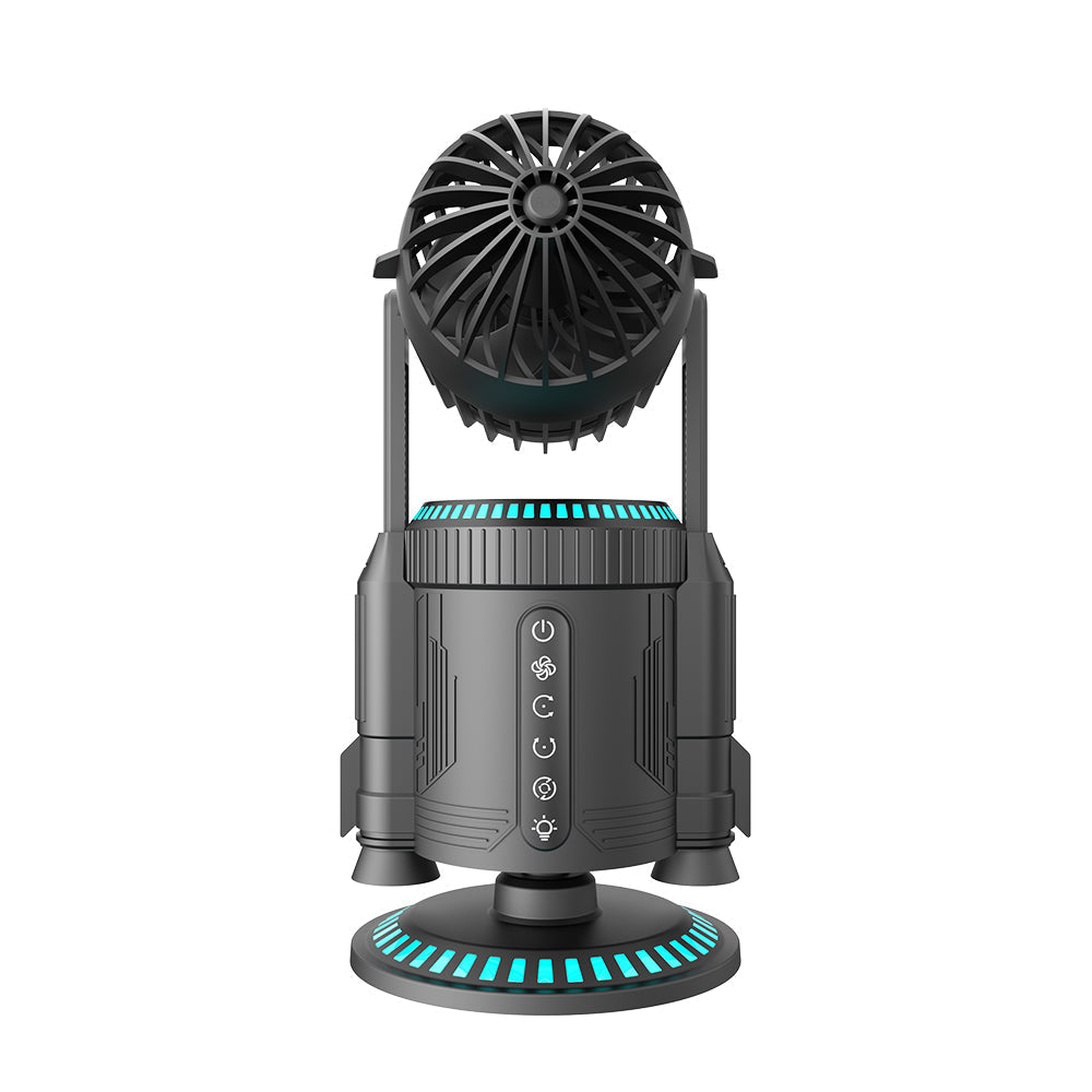 Puzzloria™ | Creative Rocket Desktop Fan