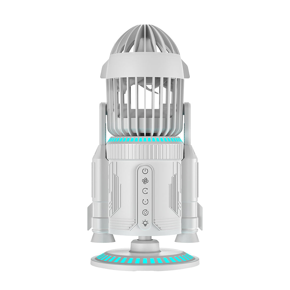 Puzzloria™ | Creative Rocket Desktop Fan