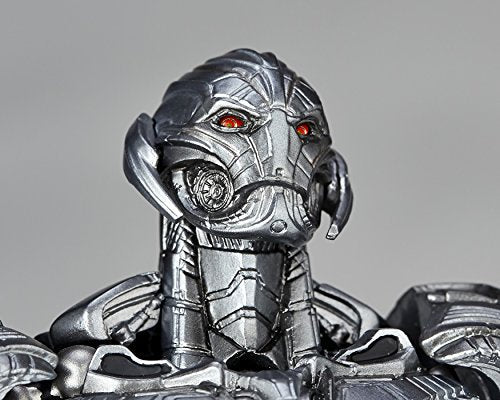 Premium Ultron action figure with detailed metallic finish and articulated joints