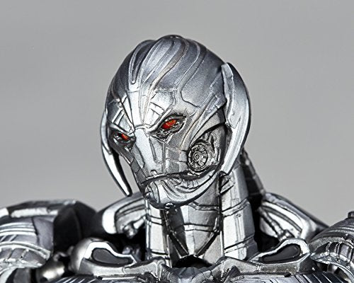 Premium Ultron action figure with detailed metallic finish and articulated joints
