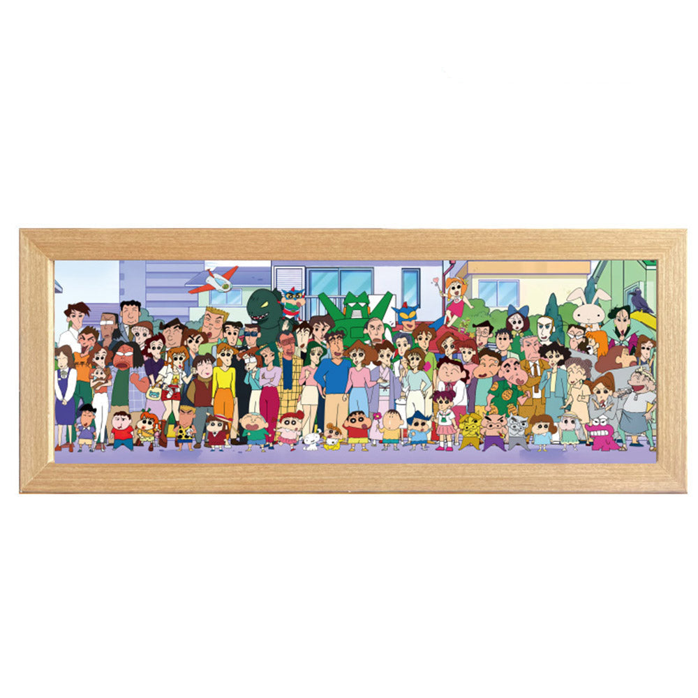 Anime Legends Acrylic Family Photo (LED Light) - Puzzloria