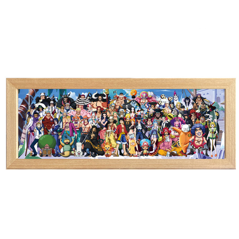 Anime Legends Acrylic Family Photo (LED Light) - Puzzloria