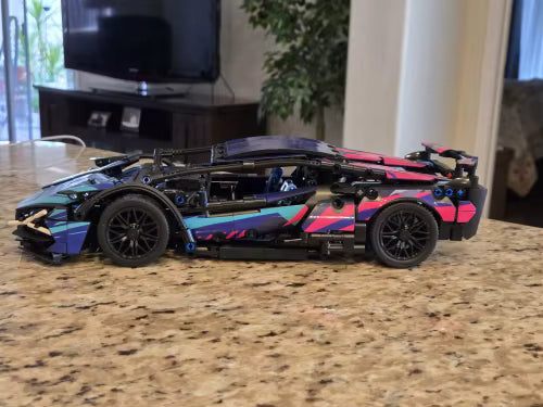 Remote Control Building Blocks Racing Car Kit - Lamborgini FK937 1:14 Scale Technical Model RC Supercar Customer Review
