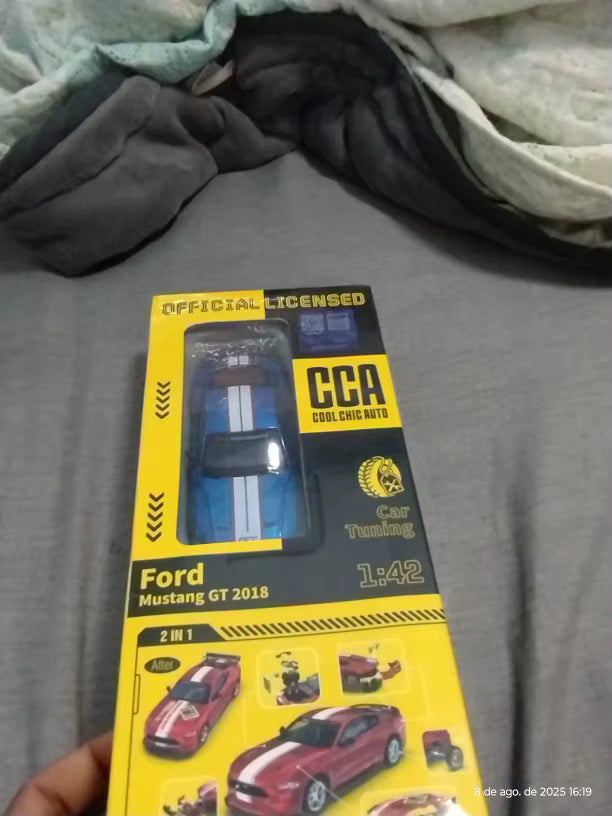 DIY Customizable 1:42 Scale Ford Mustang Alloy Car Model Kit - Unique Racing Car Collectible for Hobbyists & Enthusiasts Customer Review