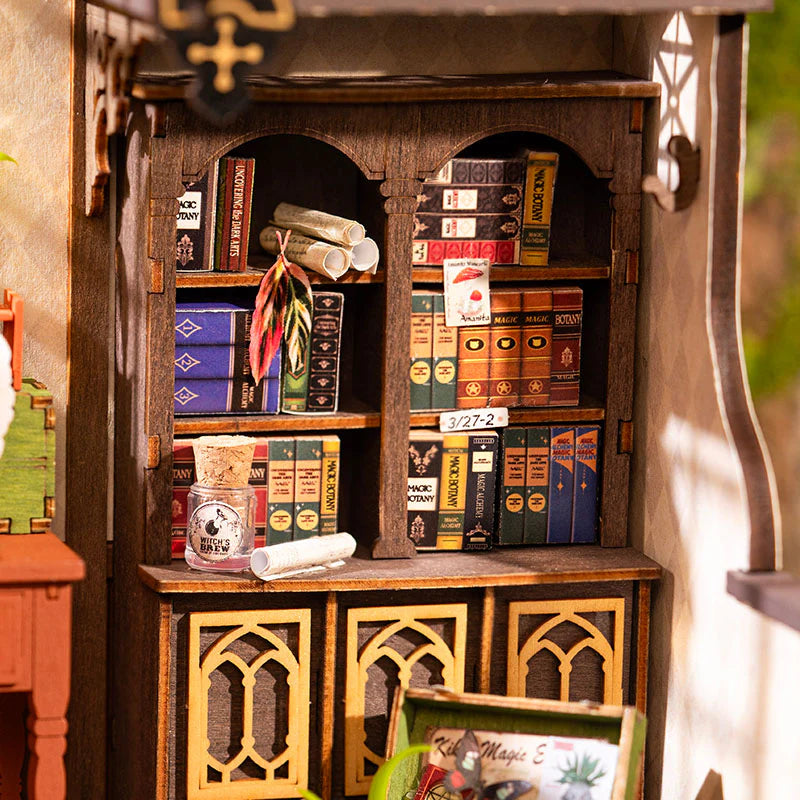 Puzzloria™ | Enchanted Wizard's Study DIY Miniature Kit