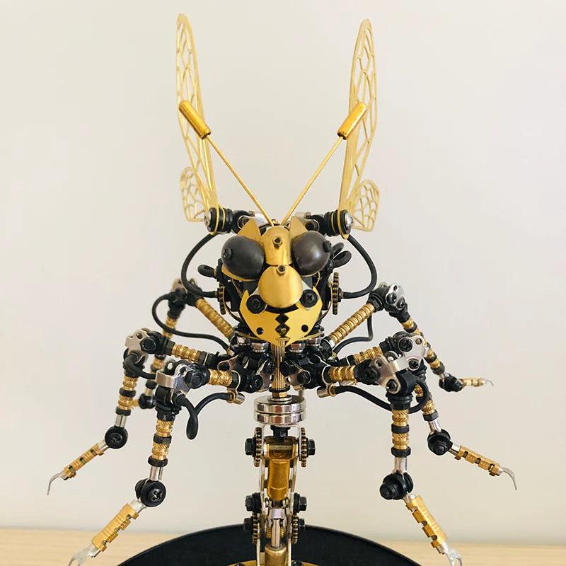 Puzzloria™ | DIY 3D Mechanical Wasp Sculpture - Puzzloria