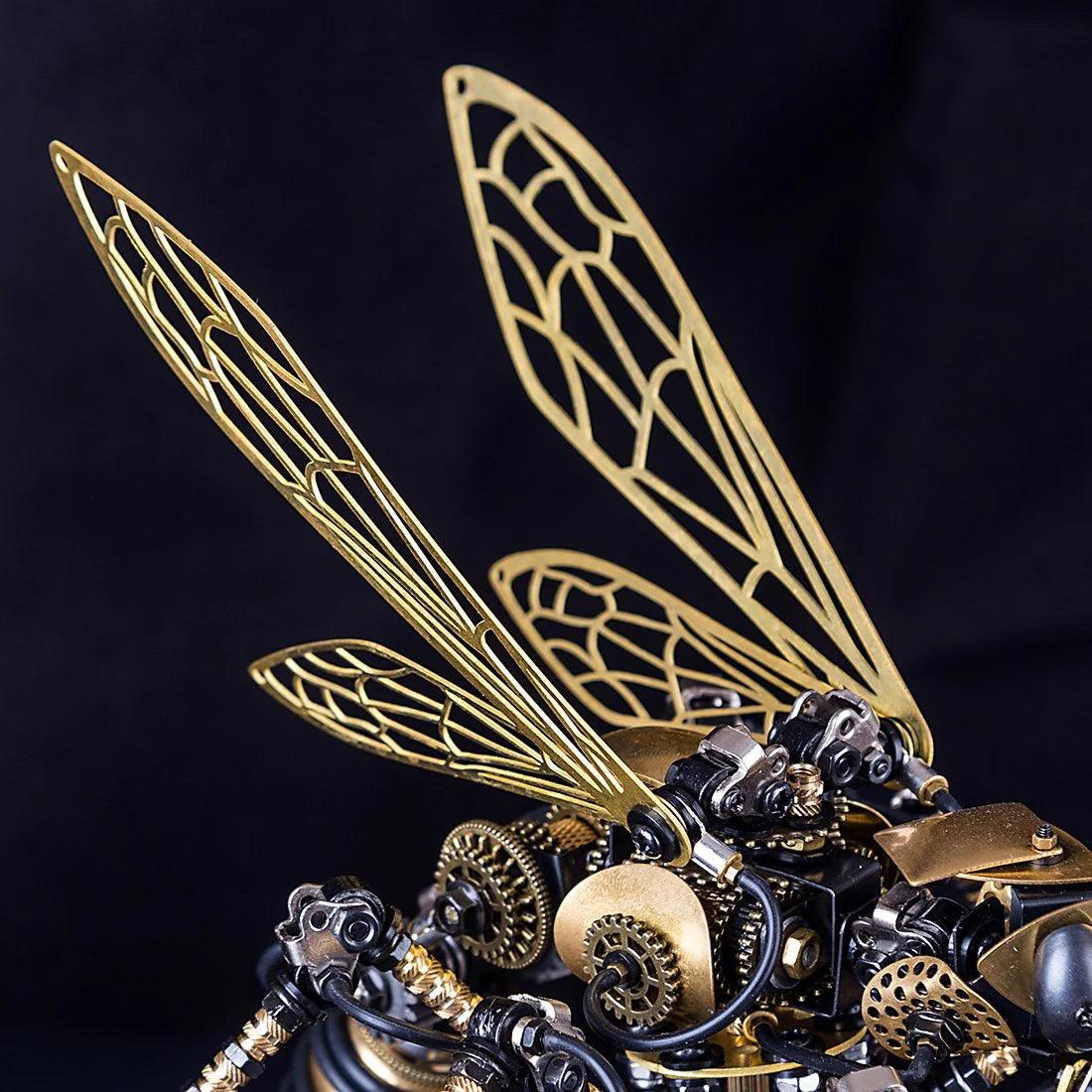 Puzzloria™ | DIY 3D Mechanical Wasp Sculpture - Puzzloria