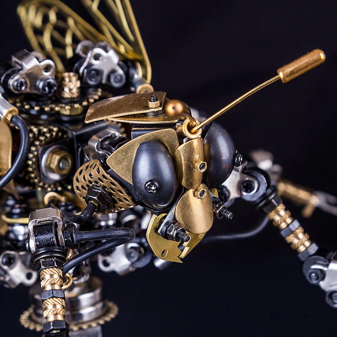 Puzzloria™ | DIY 3D Mechanical Wasp Sculpture - Puzzloria