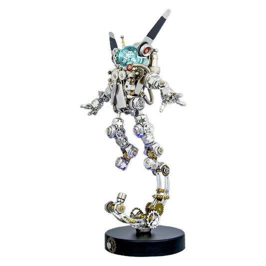 Puzzloria™ | COSMIC GUARDIAN 3D Metal Astronaut Rabbit Model Kit - Puzzloria