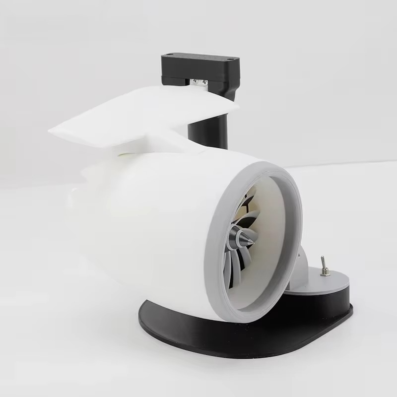 Puzzloria™ | JetEngine Humidifier Fan - Aviation-Inspired Desktop Companion