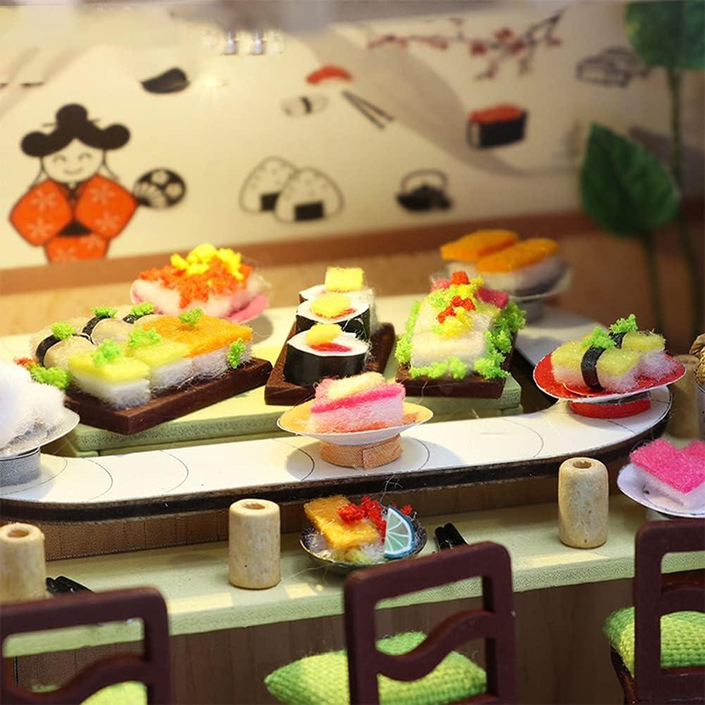 Puzzloria™ | Sushi Haven Miniature Restaurant Kit - Puzzloria