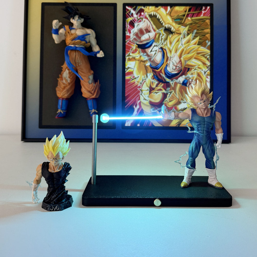 Puzzloria | Dragon Ball Vegeta Magnetic Light Beam Figurine