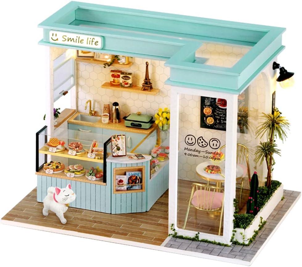 Puzzloria™ | DIY Dollhouse Kit (Sunny Tea Station) - Puzzloria