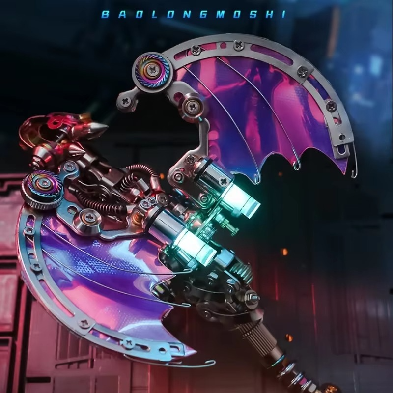 Puzzloria | Mechanical Flying Dragon 3D Metal Puzzle Kit