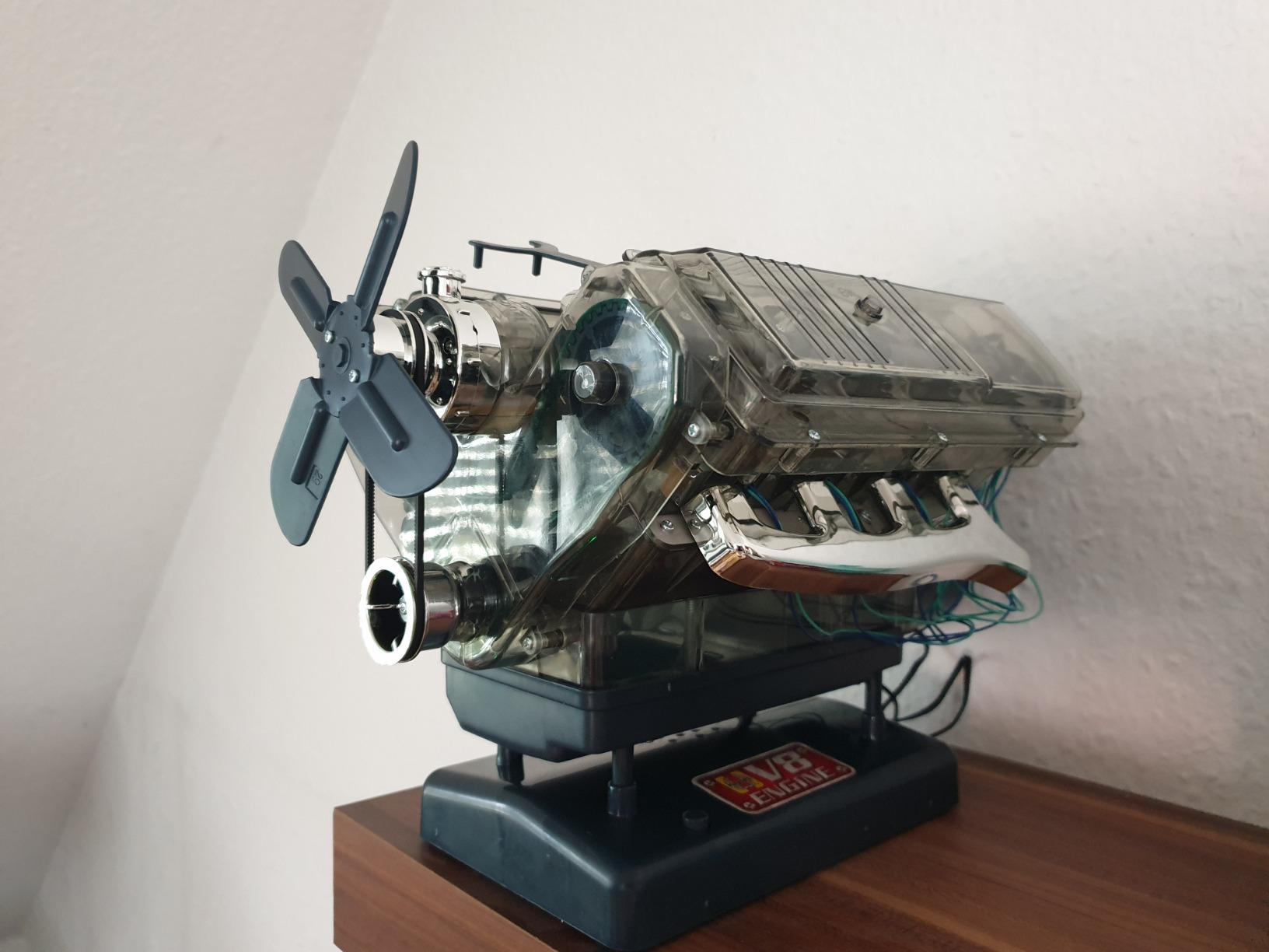Puzzloria™ | DIY Mini V8 Engine Model Kit Working Miniature Motor Customer Review