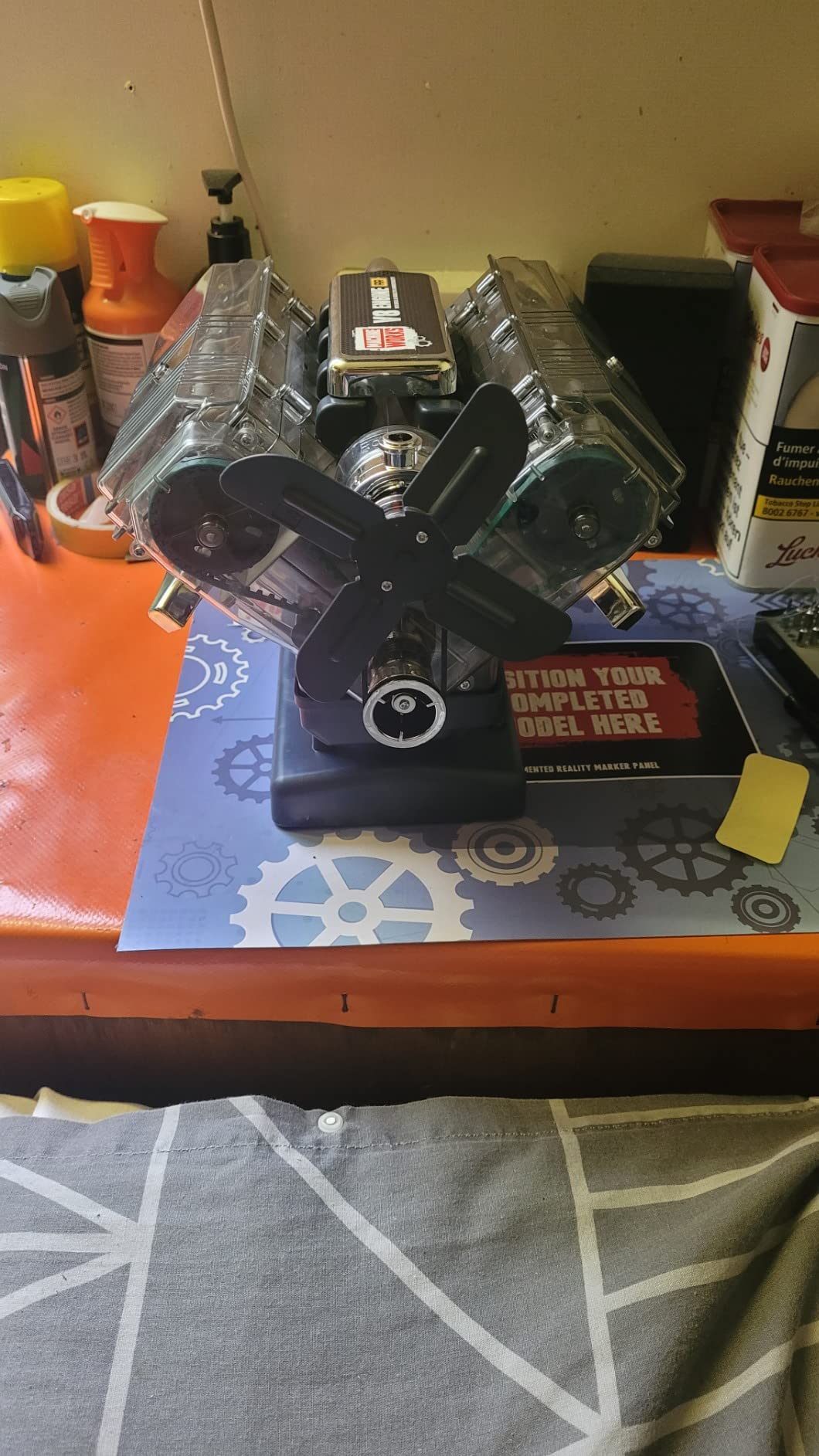 Puzzloria™ | DIY Mini V8 Engine Model Kit Working Miniature Motor Customer Review