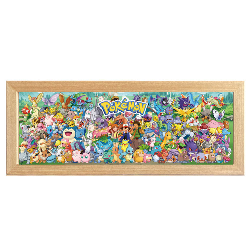 Anime Legends Acrylic Family Photo (LED Light) - Puzzloria