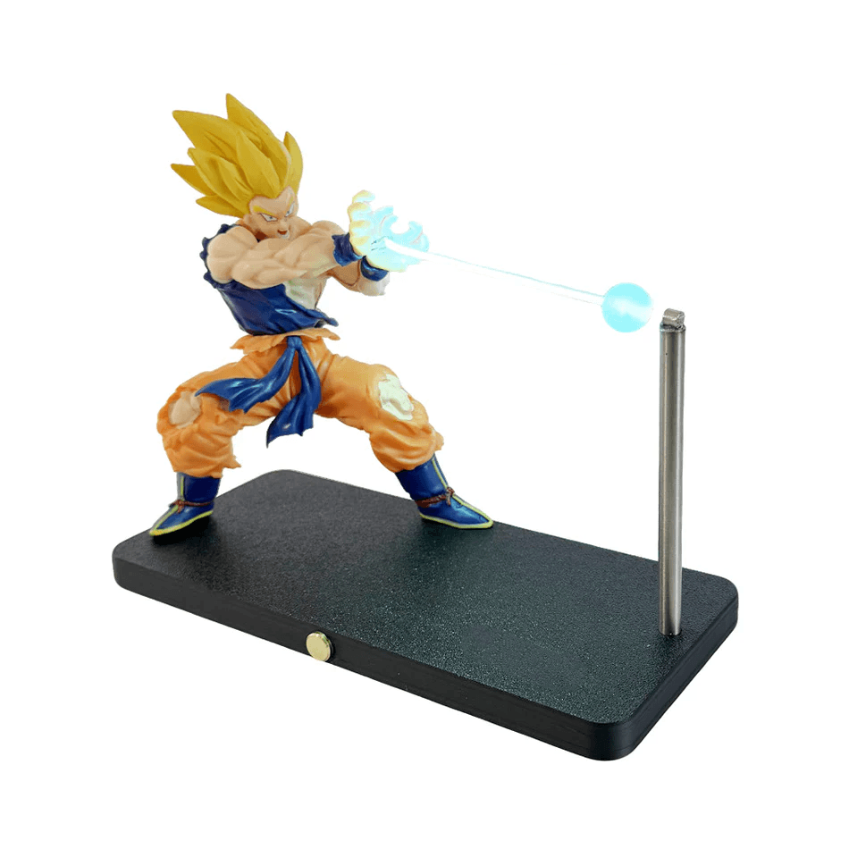 Puzzloria Super Saiyan Magnetic Light Beam Figurine - Dragon ball z goku