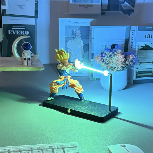 Puzzloria Super Saiyan Magnetic Light Beam Figurine - Dragon ball z goku