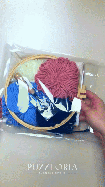 Puzzloria™ | Pre-Designed Punch Needle Kits - Puzzloria