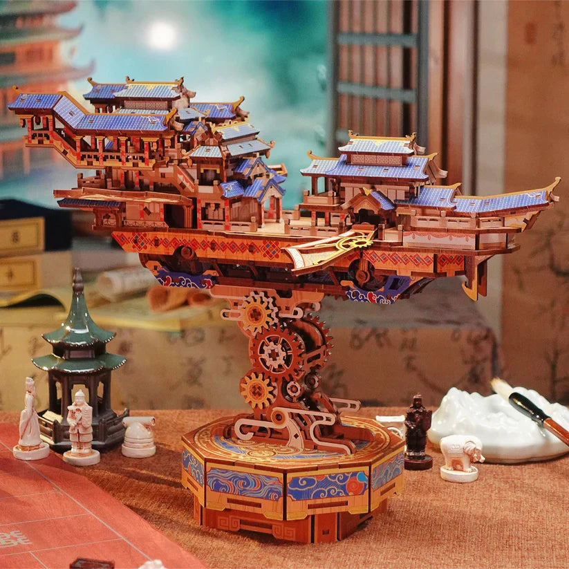 Puzzloria™ | Sky Voyager Mechanical Airship