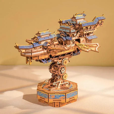 Puzzloria™ | Sky Voyager Mechanical Airship