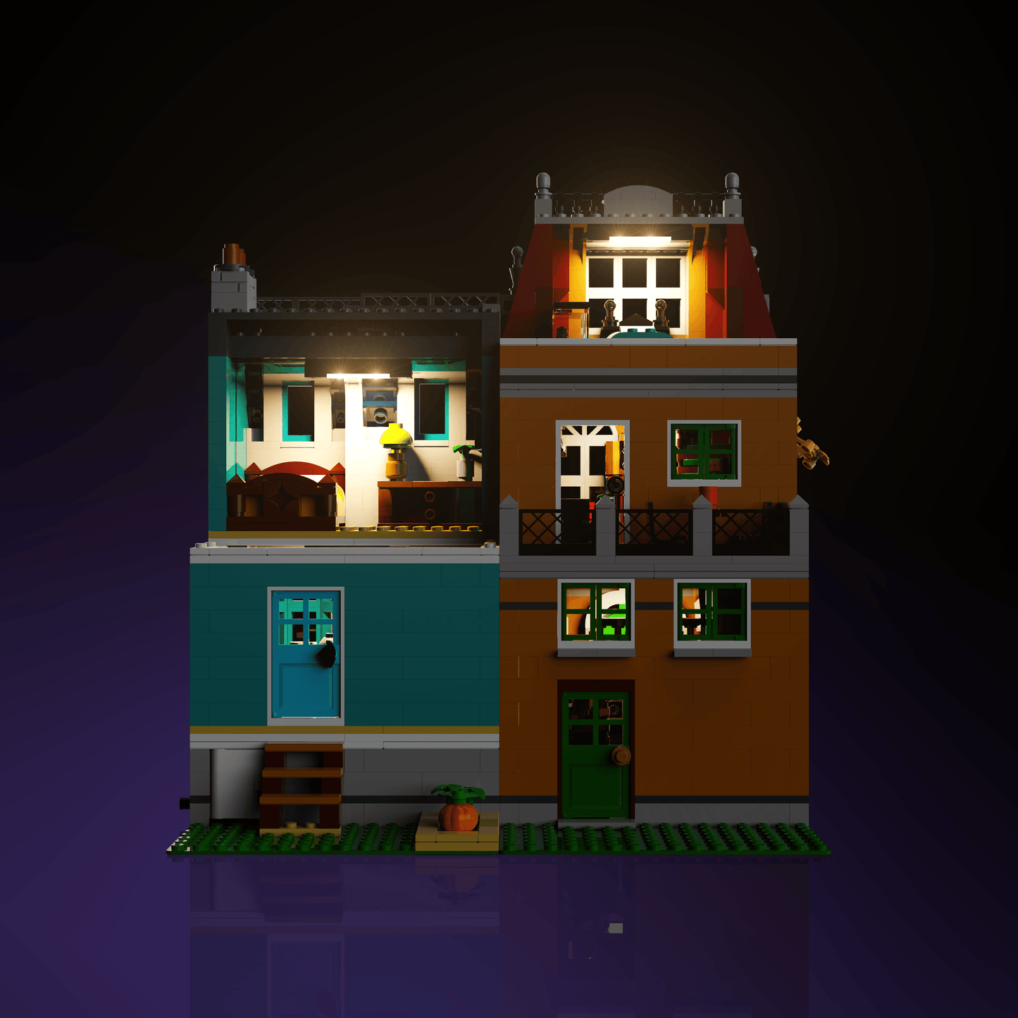 Puzzloria™ | Light Kit for LEGO® Bookshop - Puzzloria