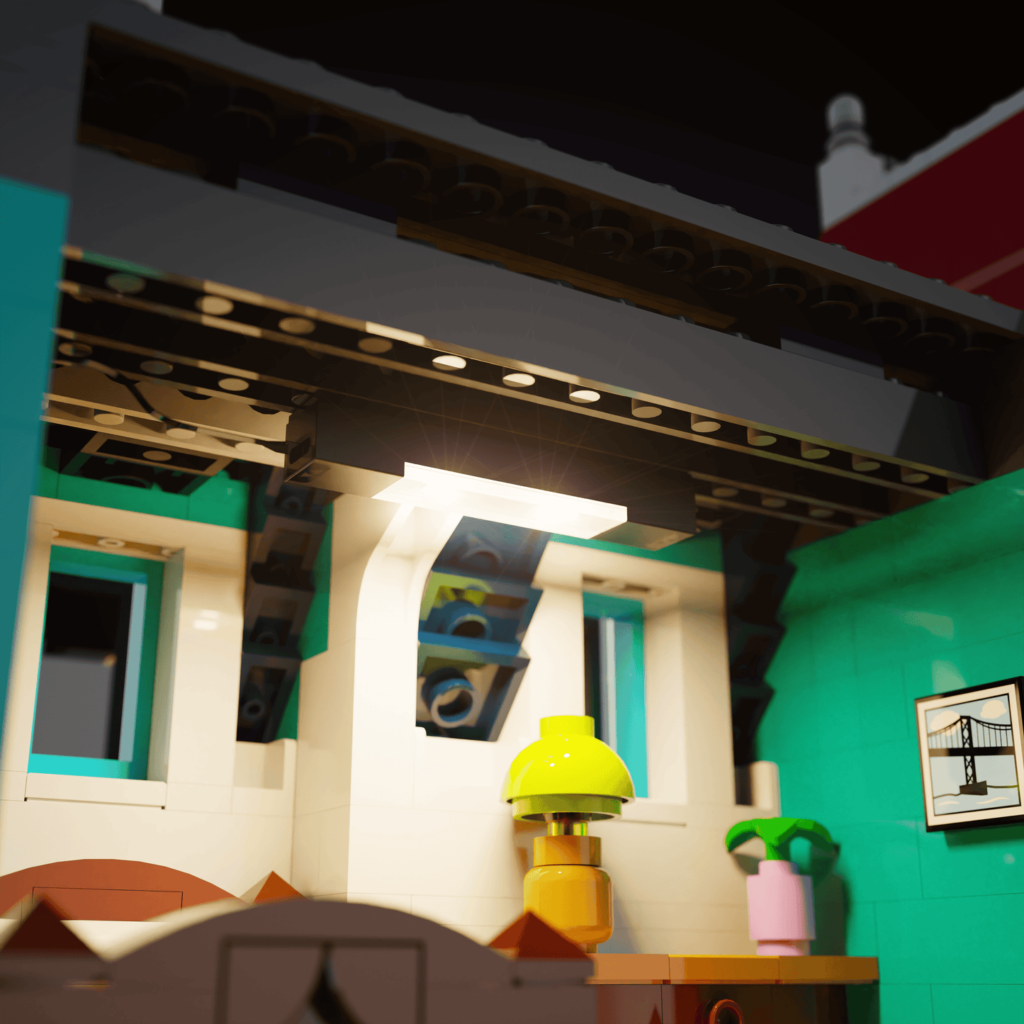 Puzzloria™ | Light Kit for LEGO® Bookshop - Puzzloria