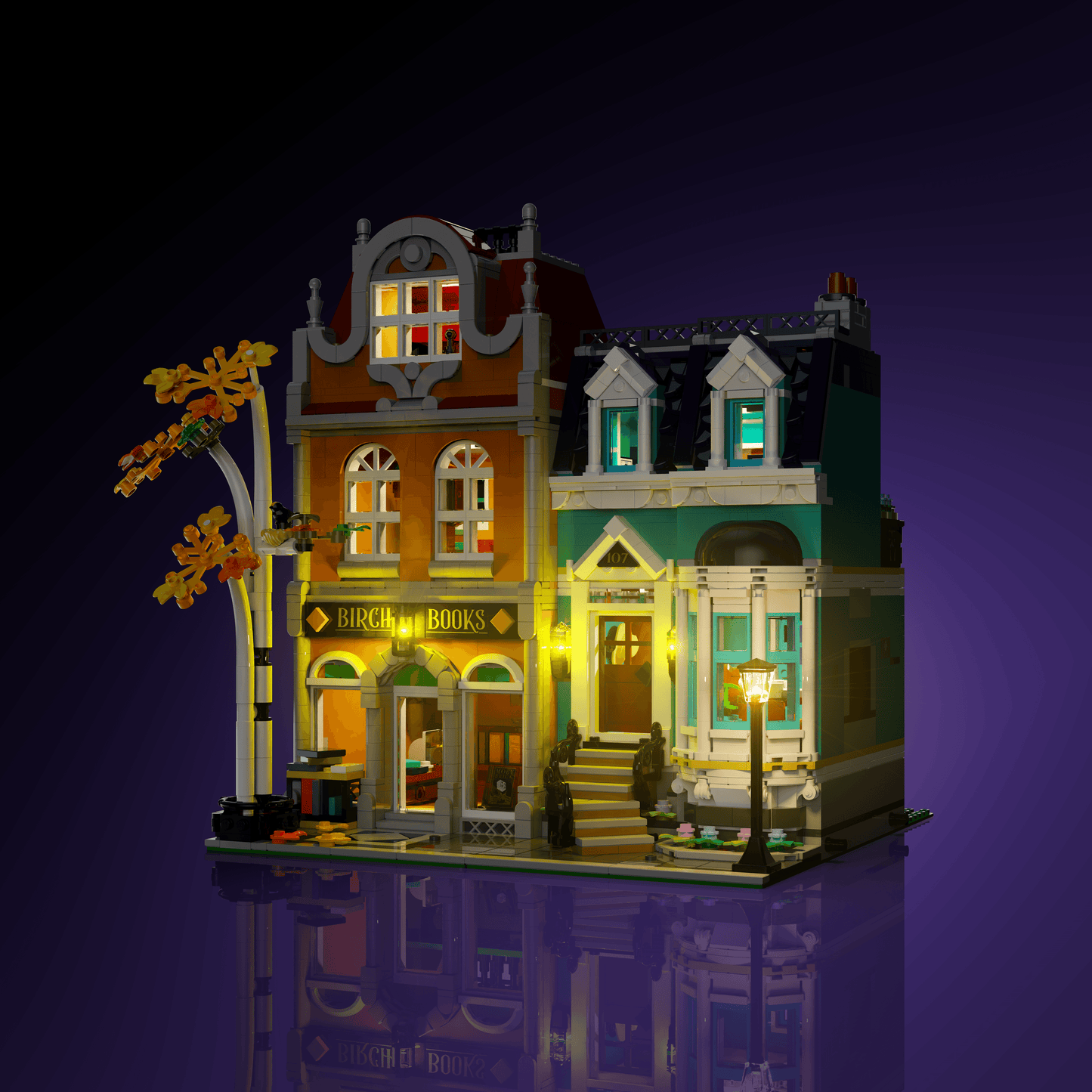 Puzzloria™ | Light Kit for LEGO® Bookshop - Puzzloria