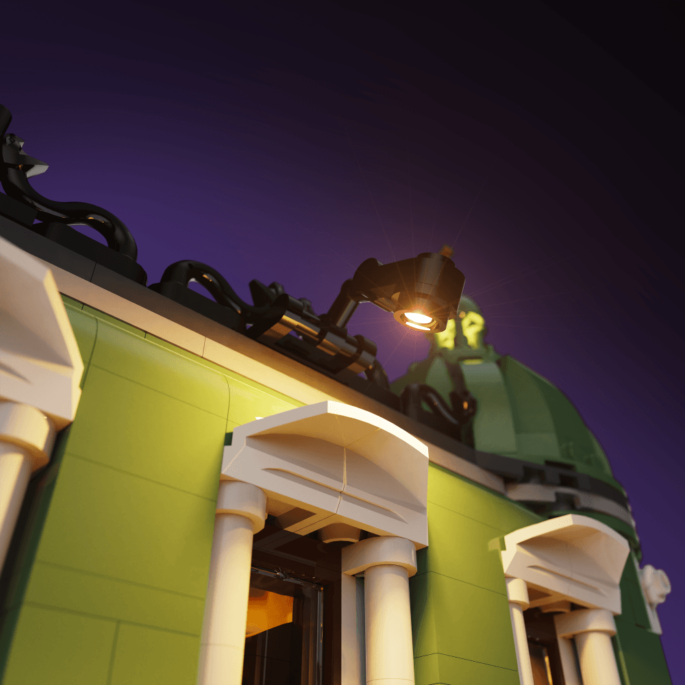 Puzzloria™ | Light Kit for LEGO® Boutique Hotel - Puzzloria