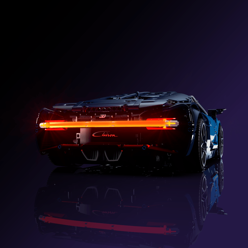 Puzzloria™ | Light Kit for LEGO® Bugatti Chiron - Puzzloria