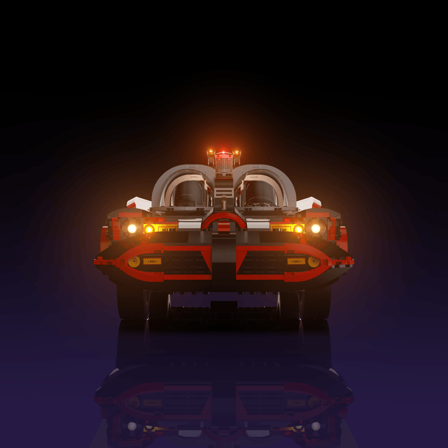Puzzloria™ | Light Kit for LEGO® DC: Batman The Classic TV Series Batmobile - Puzzloria