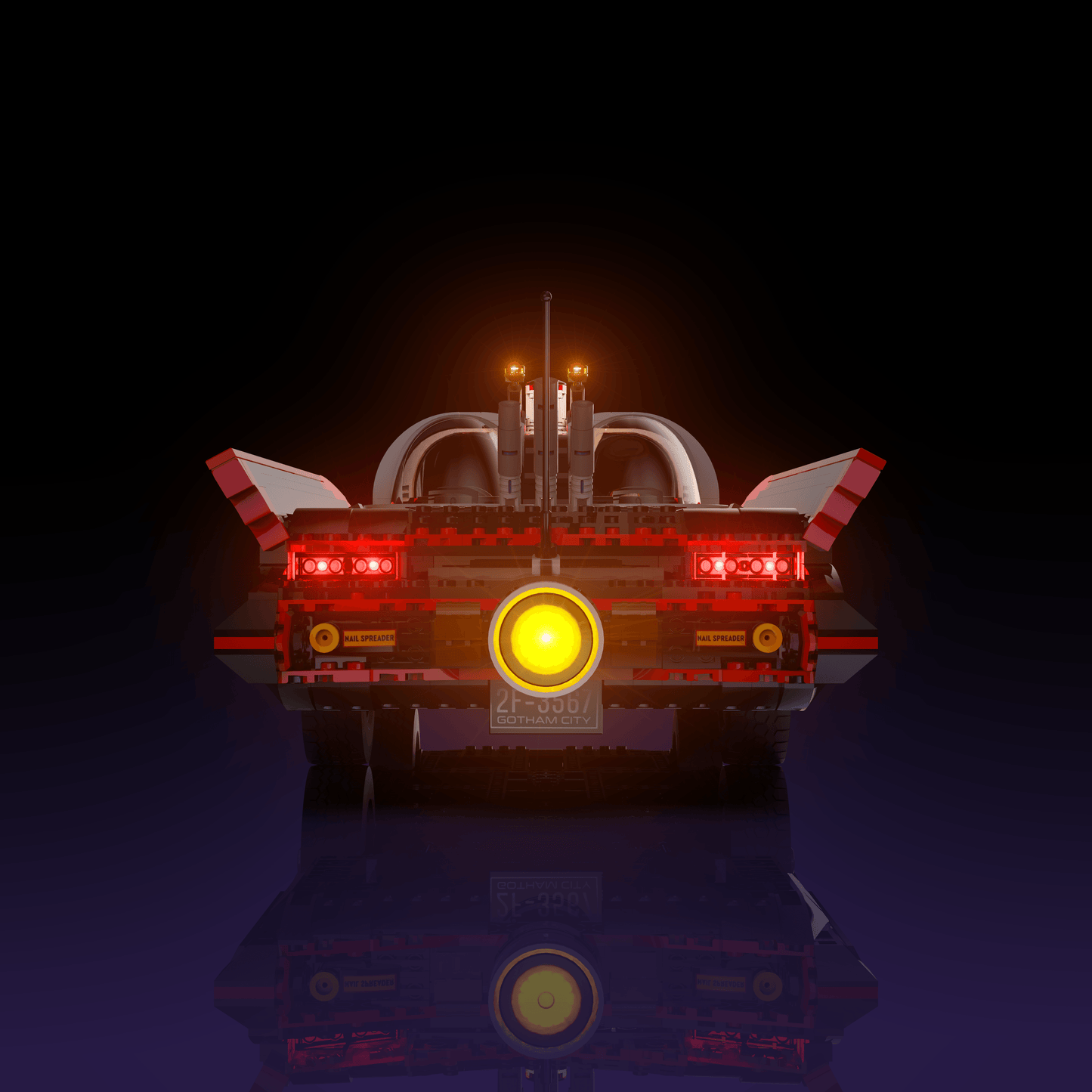 Puzzloria™ | Light Kit for LEGO® DC: Batman The Classic TV Series Batmobile - Puzzloria