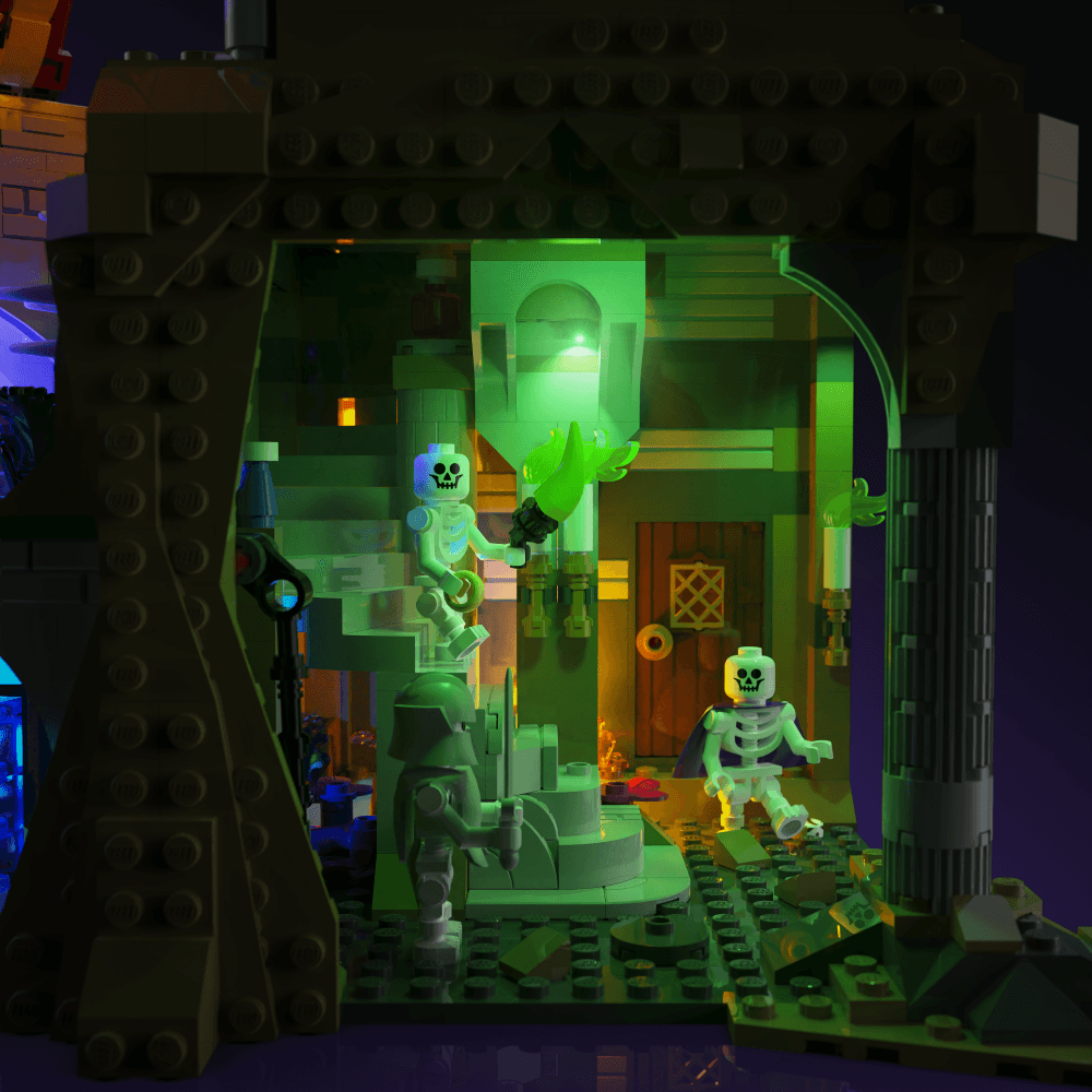 Puzzloria™ | Light Kit for LEGO® Dungeons & Dragons: Red Dragon's Tale - Puzzloria