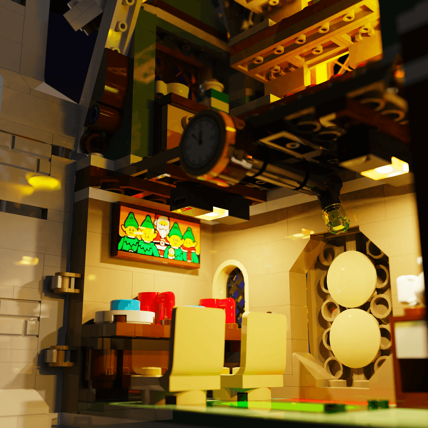Puzzloria™ | Light Kit for LEGO® Elf Club House - Puzzloria