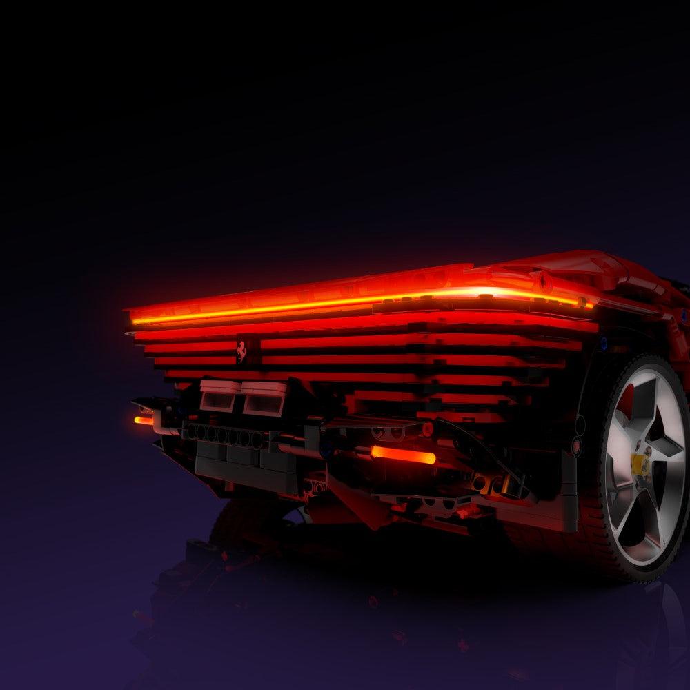 Puzzloria™ | Light Kit for LEGO® Ferrari Daytona SP3 - Puzzloria