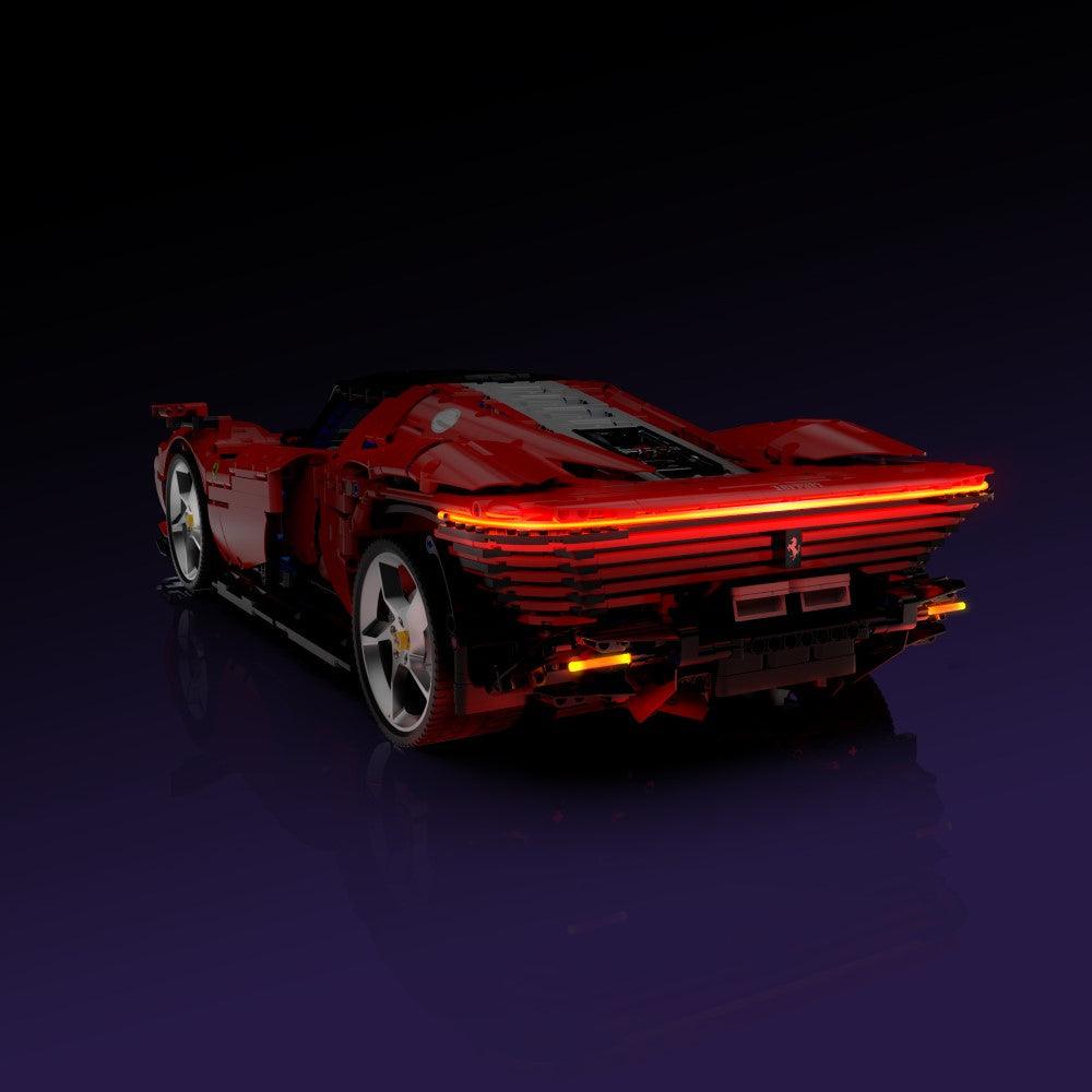 Puzzloria™ | Light Kit for LEGO® Ferrari Daytona SP3 - Puzzloria