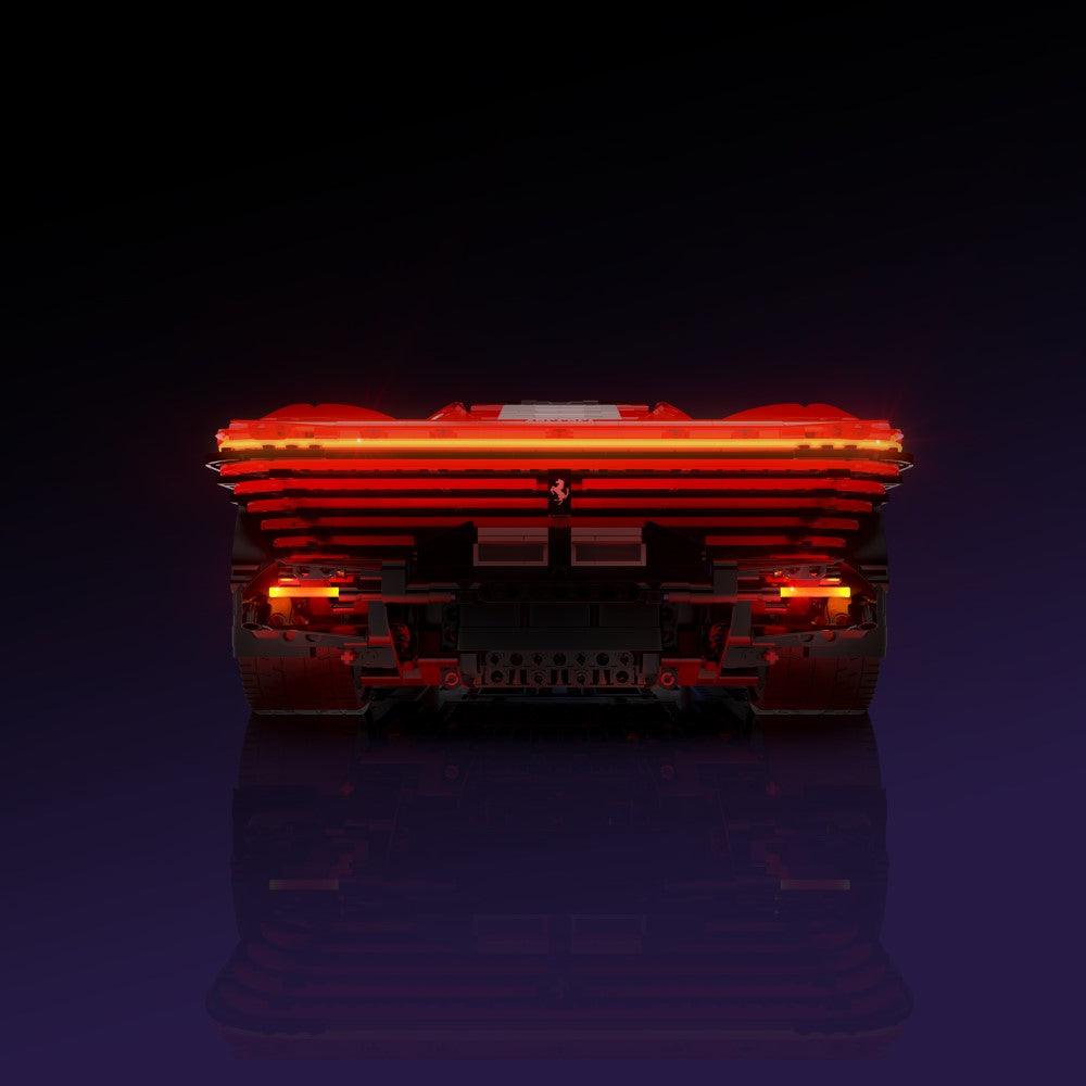 Puzzloria™ | Light Kit for LEGO® Ferrari Daytona SP3 - Puzzloria