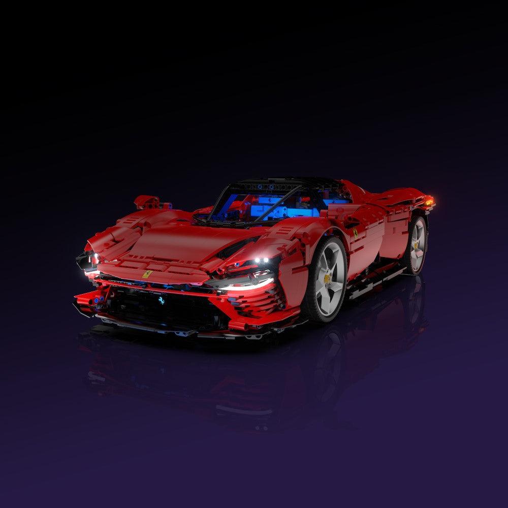 Puzzloria™ | Light Kit for LEGO® Ferrari Daytona SP3 - Puzzloria