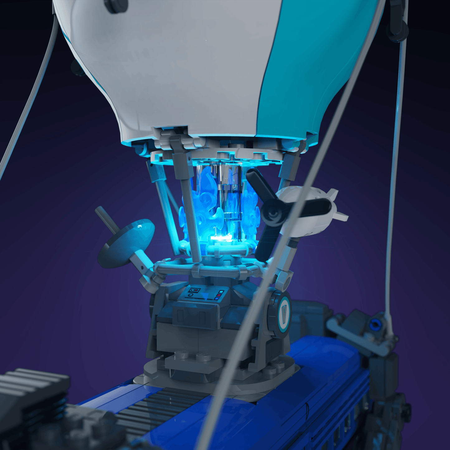 Puzzloria™ | Light Kit for LEGO® Fortnite Battle Bus - Puzzloria