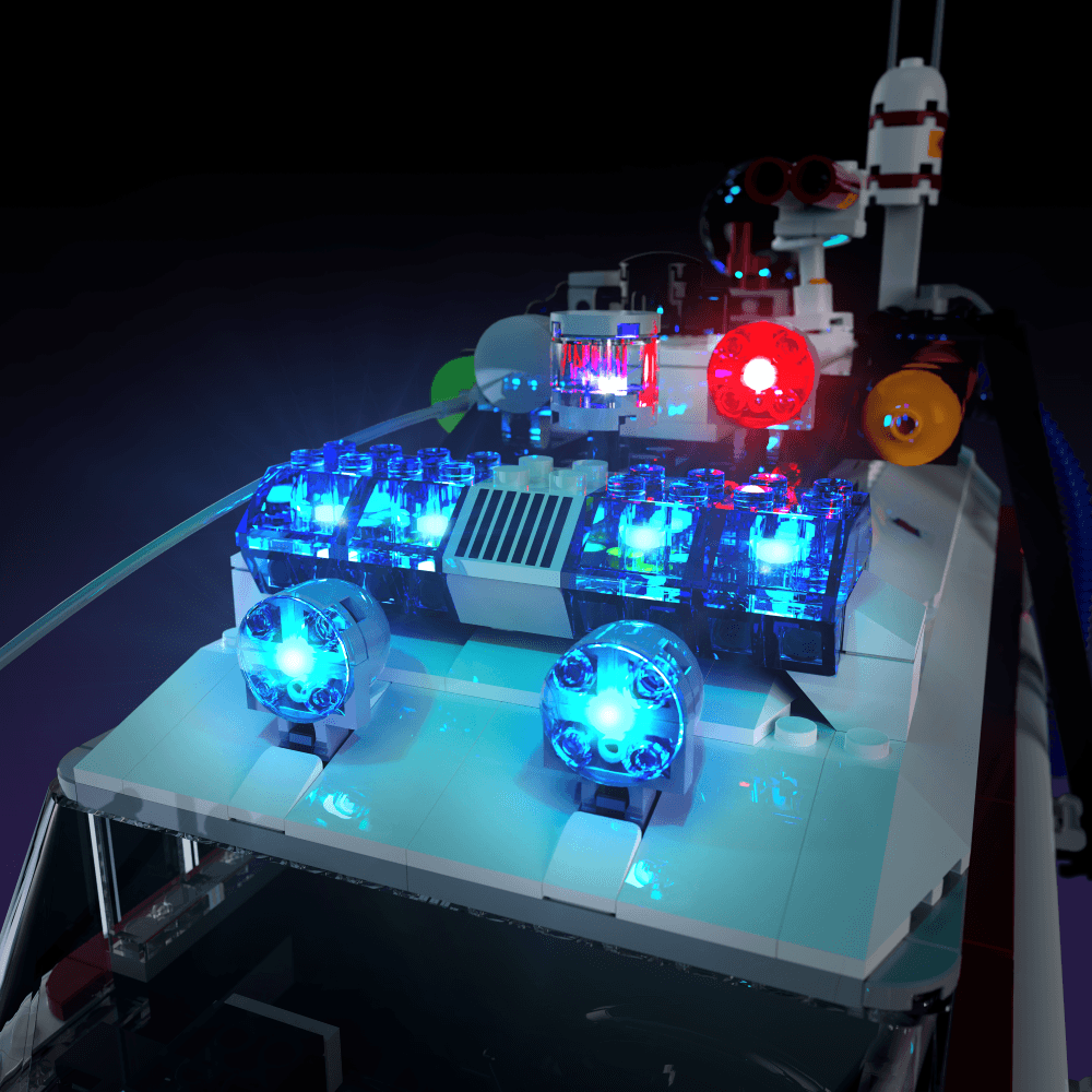 Puzzloria™ | Light Kit for LEGO® Ghostbusters Ecto-1 - Puzzloria
