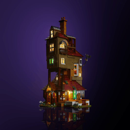 Puzzloria™ | Light Kit for LEGO® Harry Potter The Burrow - Collectors' Edition - Puzzloria