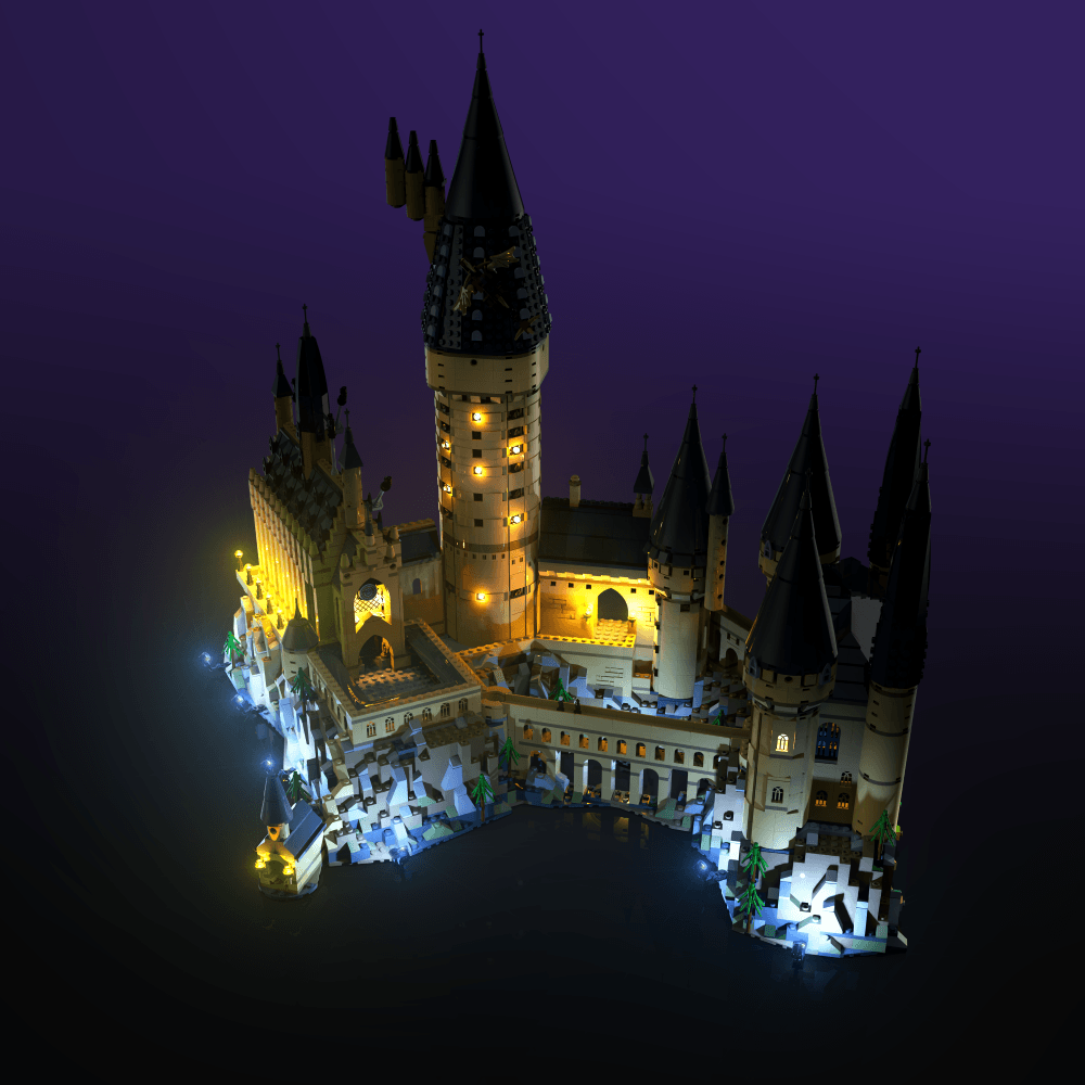 Puzzloria™ | Light Kit for LEGO® Hogwarts Castle - Puzzloria
