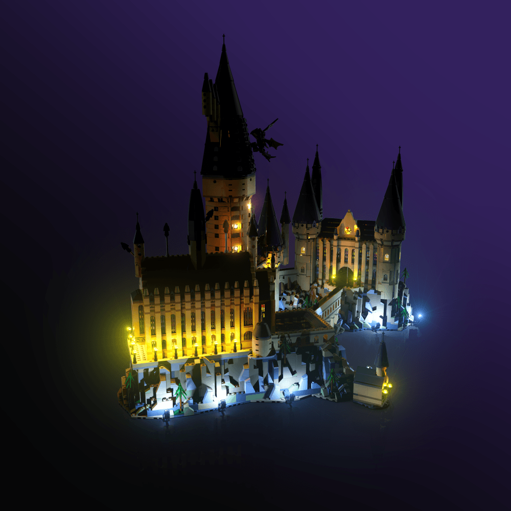 Puzzloria™ | Light Kit for LEGO® Hogwarts Castle - Puzzloria