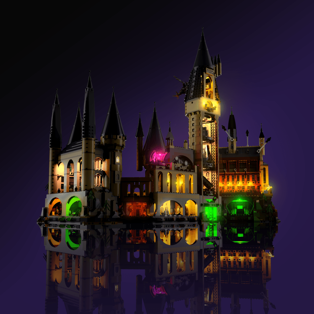 Puzzloria™ | Light Kit for LEGO® Hogwarts Castle - Puzzloria