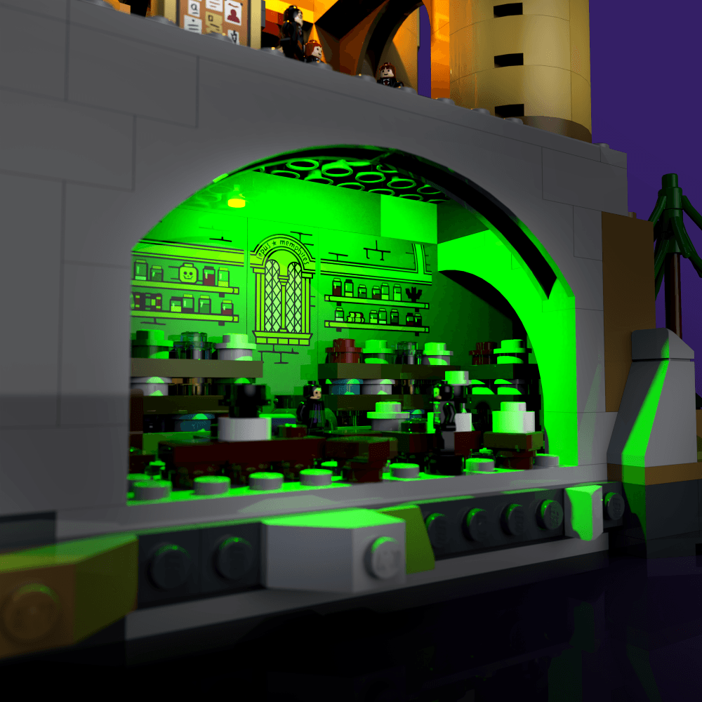 Puzzloria™ | Light Kit for LEGO® Hogwarts Castle - Puzzloria