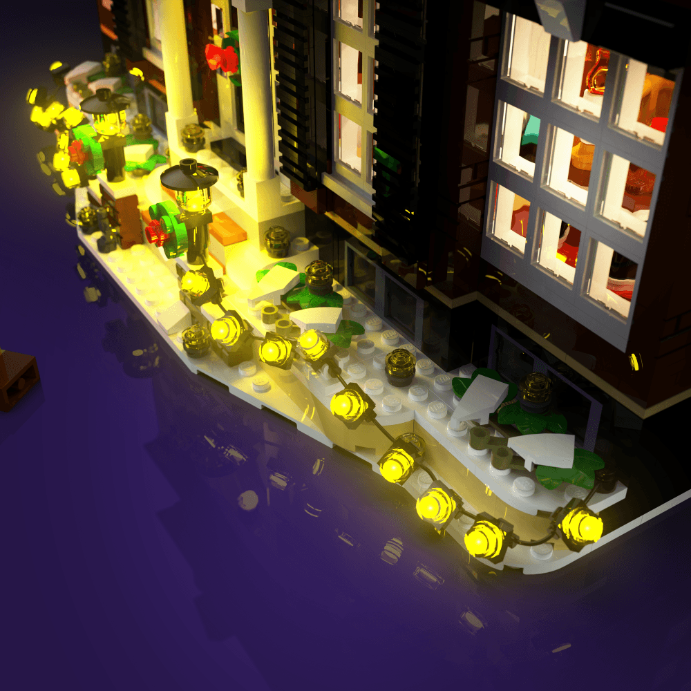 Puzzloria™ | Light Kit for LEGO® Home Alone - Puzzloria