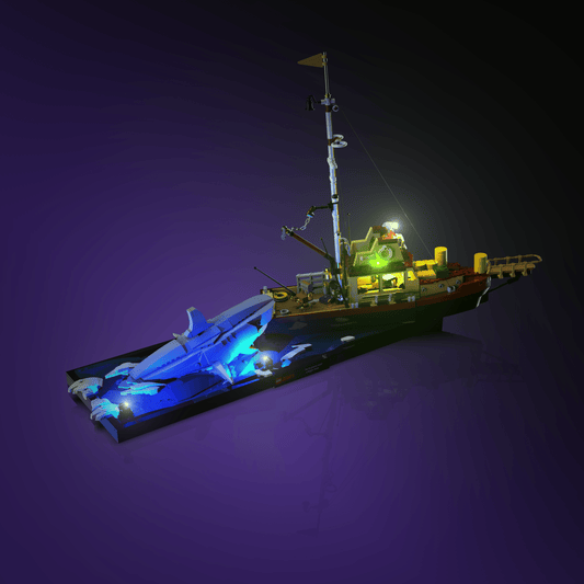 Puzzloria™ | Light Kit for LEGO® Jaws - Puzzloria