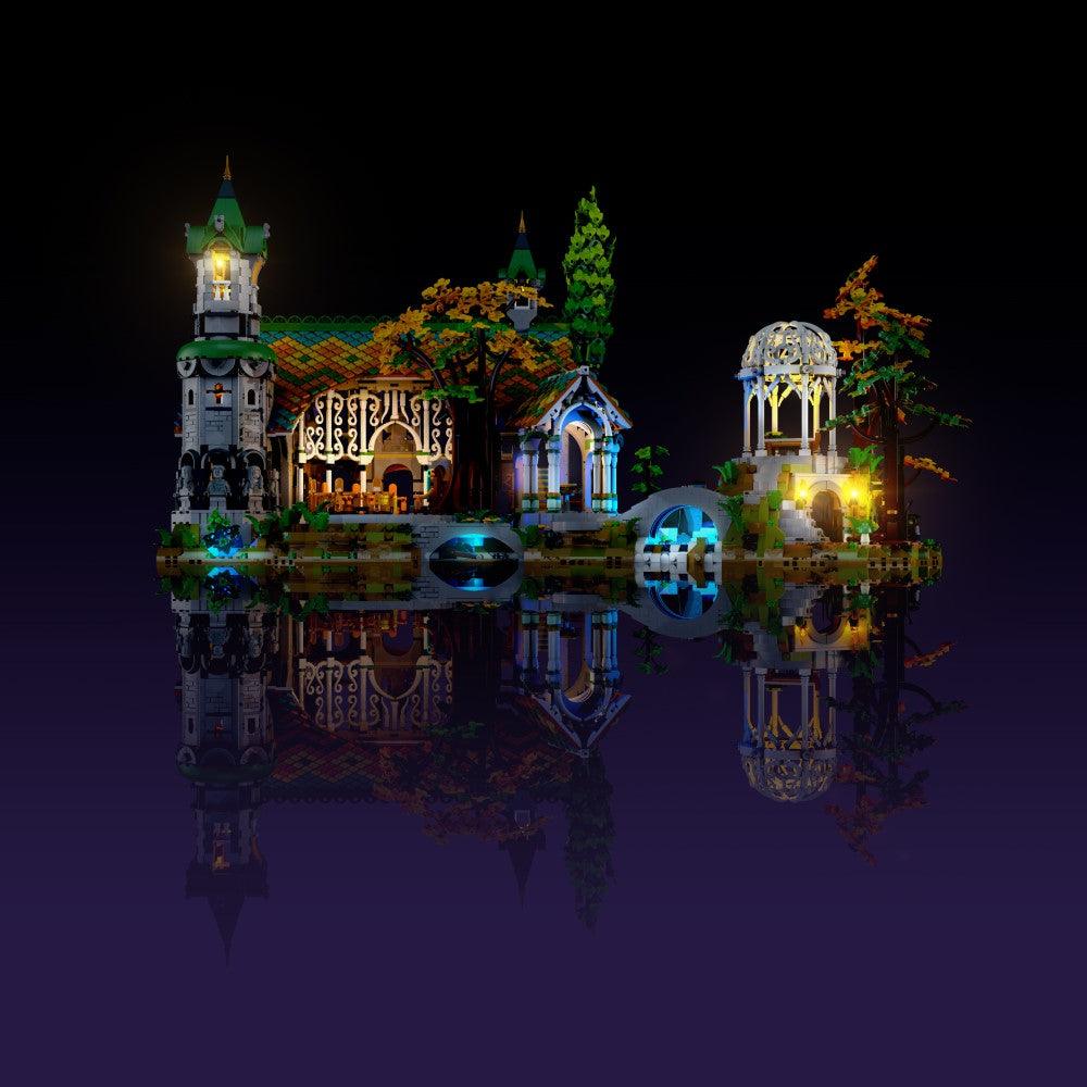 Puzzloria™ | Light Kit for LEGO® Lord of the Rings - Rivendell - Puzzloria